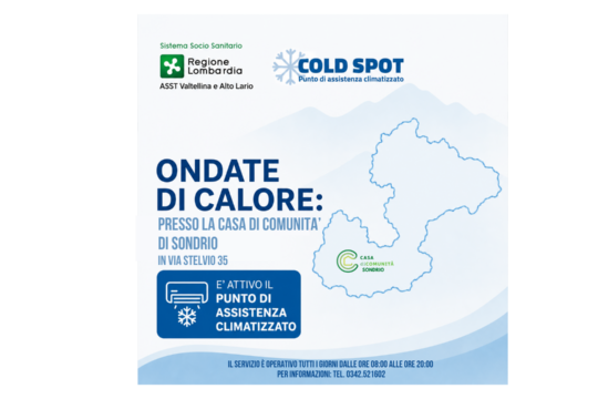 Attivazione Cold Spot – ASST Valtellina e Alto Lario